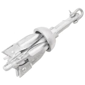 Folding Anchor Silver 1.5 lb Hot Dip Galvanized Cast Iron