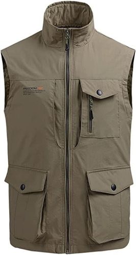 Men's Multi-pocket Casual Quick Dry Vest Photography Fishing Outdoor Vest