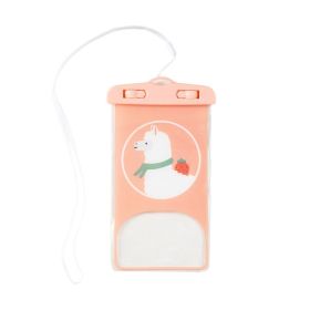 Waterproof Phone Storage Bag; Universal Pouch Cellphone Dry Bag; Dusts-Proof Sand-Proof; Dry Pouch Cover For Outdoor Kayaking Swimming Boating (Color: pink)