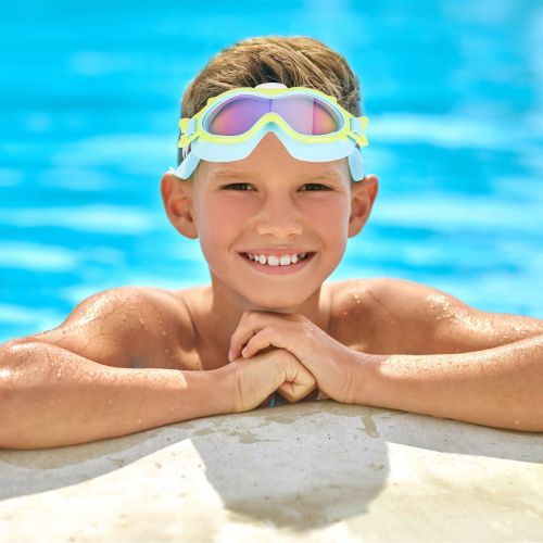 Kids Swim Goggles With Ear Plugs UV Protection Anti-Fog Leak Proof Wide View Pool Swimming Goggles For Youth Boys Girls Aged 3-16 Years Old Summer Bea Kids Swim Goggles With Ear Plugs UV Protection Anti-Fog Leak Proof Wide View Pool Swimming Goggles For Youth Boys Girls Aged 3-16 Years Old Summer Bea
