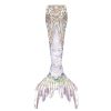 Mermaid Tail Swimsuit with Monofin Women  Swimwear Bikini Set