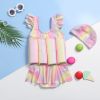 Baby Toddler Girls Float Swimwear Bathing Suit Ruffles